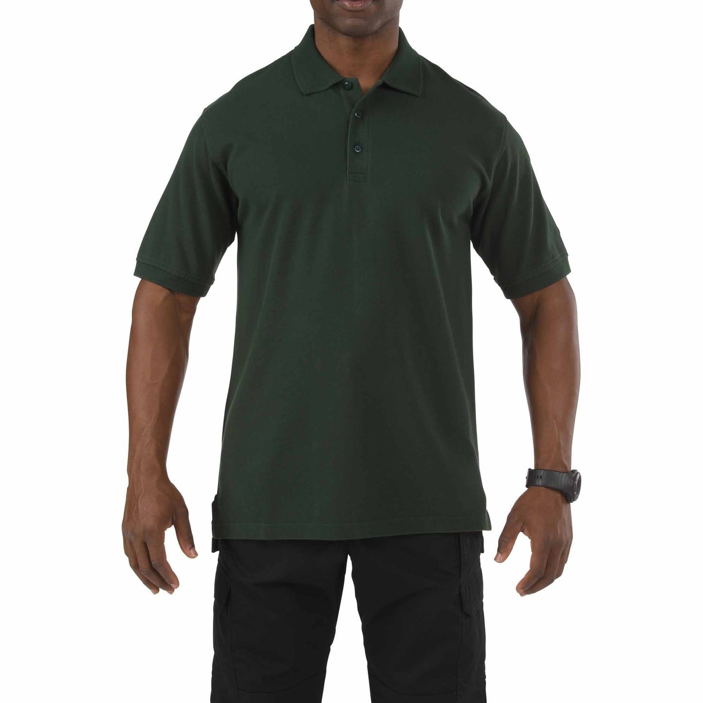 5.11 Tactical Professional Short Sleeve Polo Shirt LE Green Tactical Distributors Ltd New Zealand