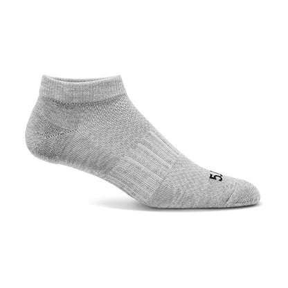 5.11 Tactical PT Ankle Sock 3 Pack Heather Grey Tactical Distributors Ltd New Zealand