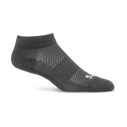 5.11 Tactical PT Ankle Sock 3 Pack Black Tactical Distributors Ltd New Zealand