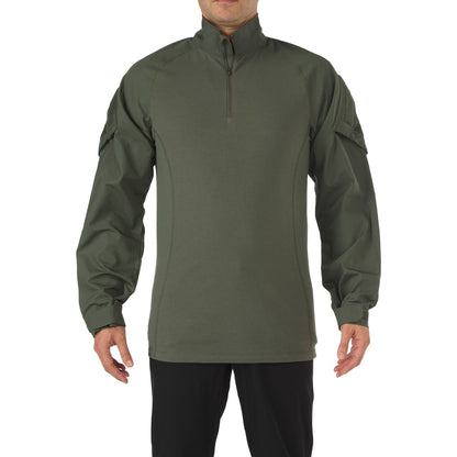 5.11 Tactical Rapid Assault Shirt TDU Green Extra Small Tactical Distributors Ltd New Zealand