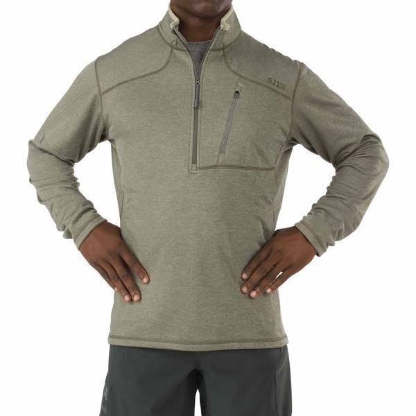 5.11 Tactical Recon Half Zip Fleece Sage Green Tactical Distributors Ltd New Zealand