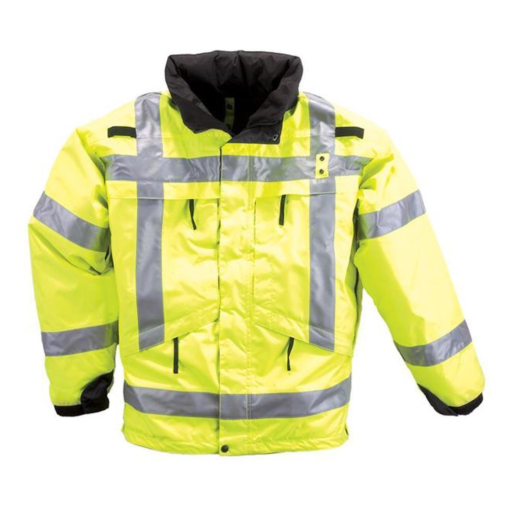 5.11 Tactical Reversible 3 in 1 High Visibility Parka Jacket X-Small Tactical Distributors Ltd New Zealand