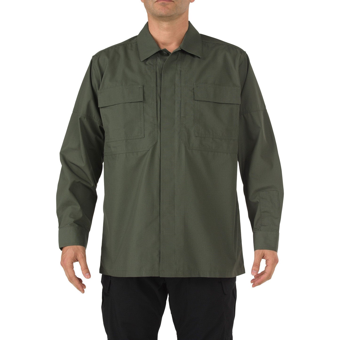 5.11 Tactical RipStop TDU Long Sleeve Shirt TDU Green Tactical Distributors Ltd New Zealand