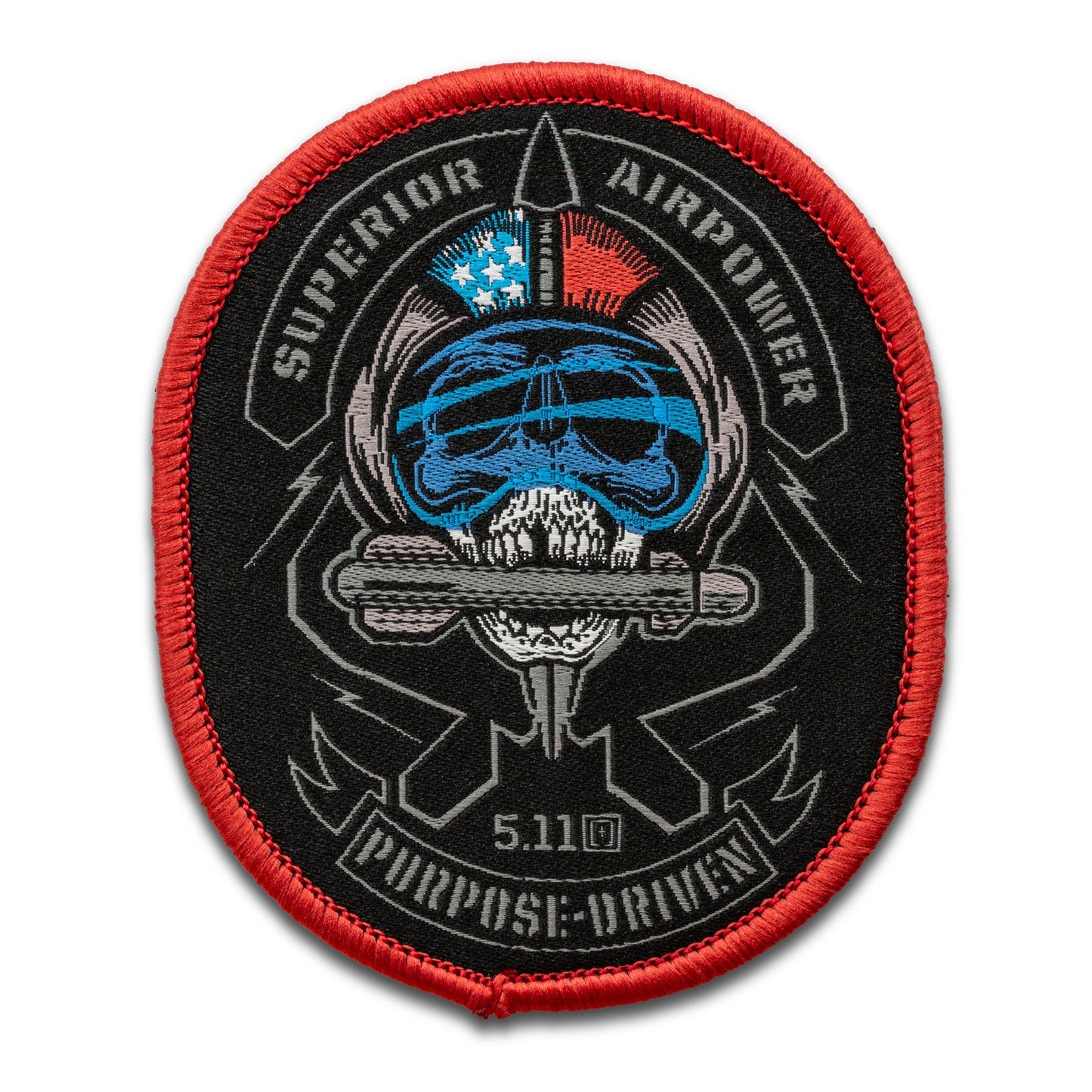 5.11 Tactical Skull Fighter Patch Tactical Distributors Ltd New Zealand