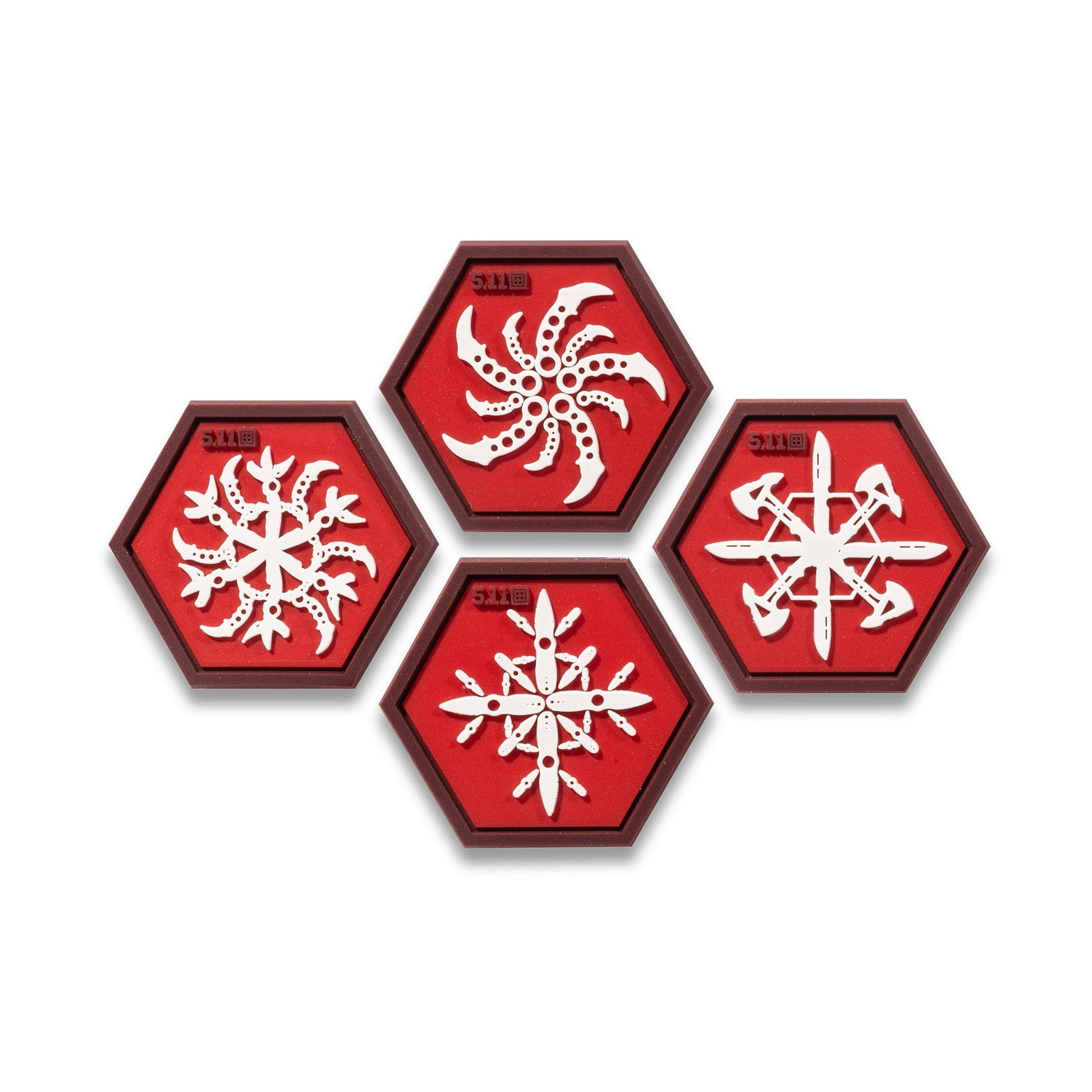 5.11 Tactical Snowflake Ninja Star Patch Tactical Distributors Ltd New Zealand