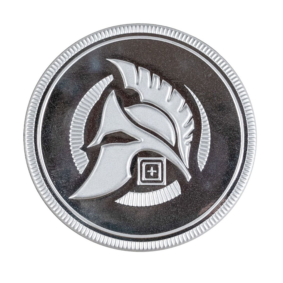 5.11 Tactical Spartan Coin Patch Silver Tactical Distributors Ltd New Zealand