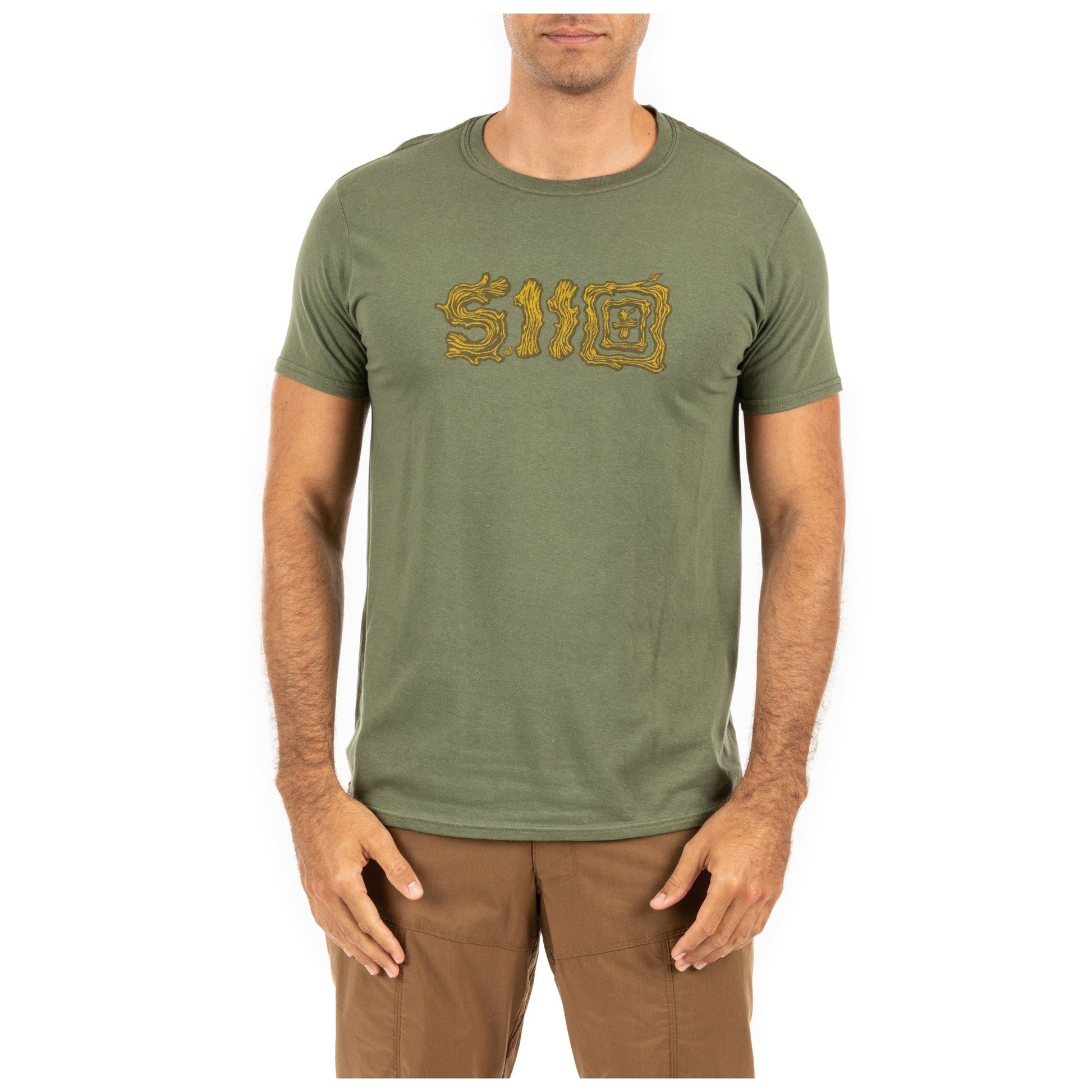 5.11 Tactical Sticks And Stones Tee - Military Green Small Tactical Distributors Ltd New Zealand