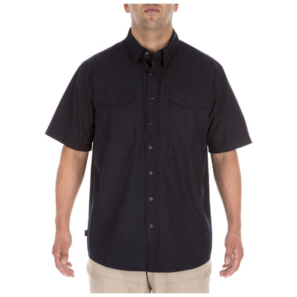 5.11 Tactical Stryke Short Sleeve Shirts Dark Navy Small Tactical Distributors Ltd New Zealand