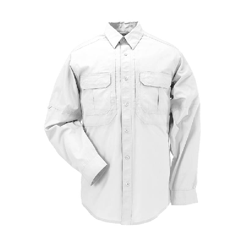 5.11 Tactical Taclite Pro Long Sleeve Shirt White Tactical Distributors Ltd New Zealand