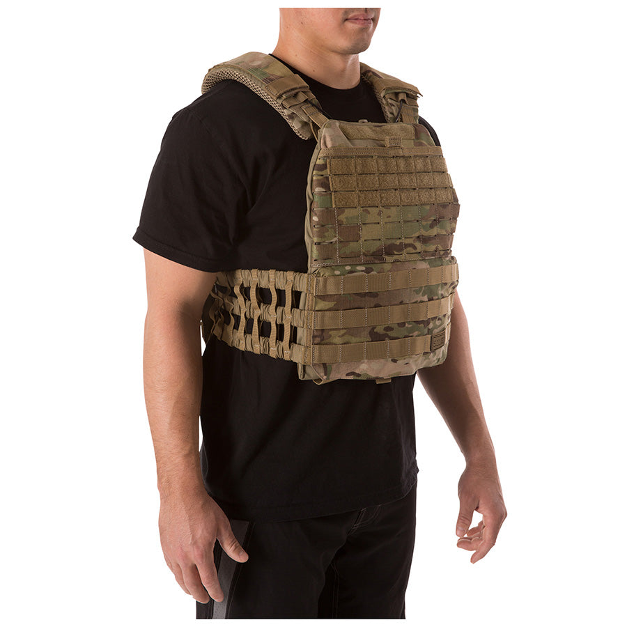 5.11 Tactical TacTec Plate Carrier Multicam Vests & Plate Carriers 5.11 Tactical Tactical Gear Supplier Tactical Distributors Australia