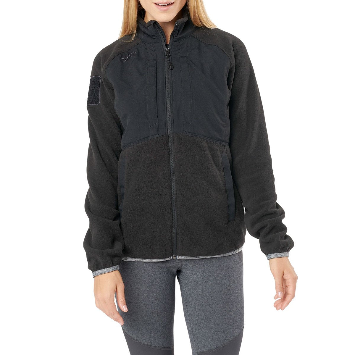 5.11 Tactical Women's Apollo Tech Fleece Black Tactical Distributors Ltd New Zealand