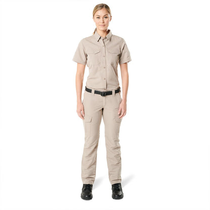 5.11 Tactical Womens Fast Tac Short Sleeve Shirt Short Sleeve Shirts 5.11 Tactical Tactical Gear Supplier Tactical Distributors Australia