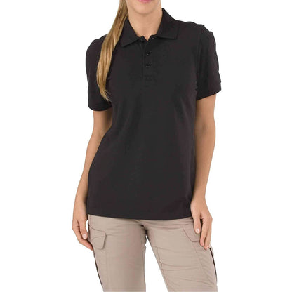 5.11 Tactical Womens Performance Short Sleeve Polo Black Tactical Distributors Ltd New Zealand