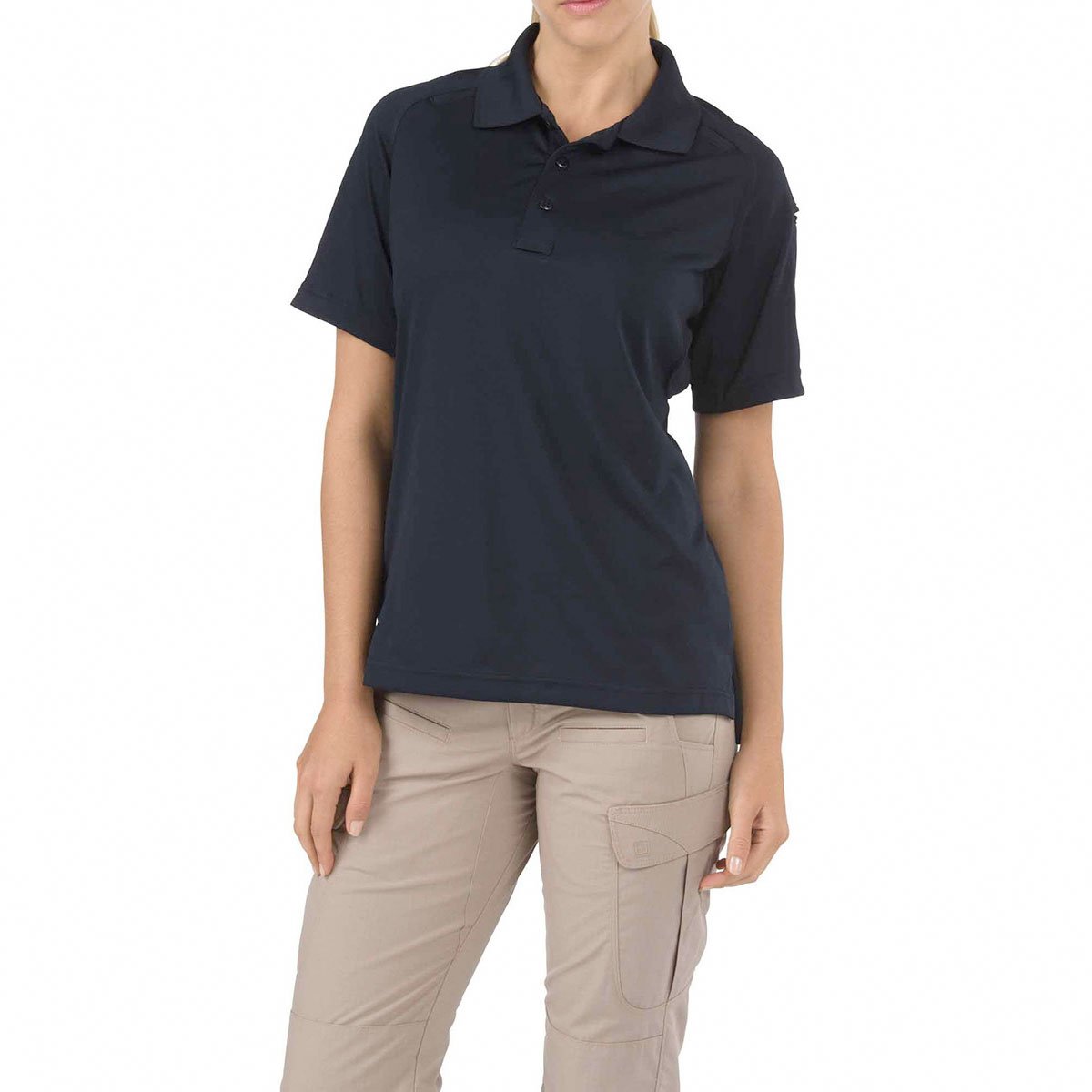 5.11 Tactical Womens Performance Short Sleeve Polo Dark Navy Tactical Distributors Ltd New Zealand