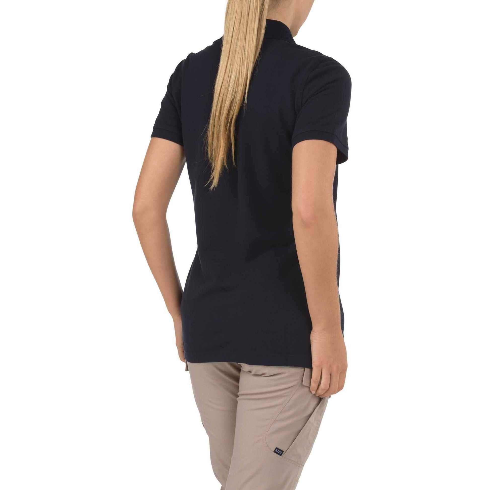 5.11 Tactical Women's Professional Short Sleeve Polo Dark Navy Tactical Distributors Ltd New Zealand