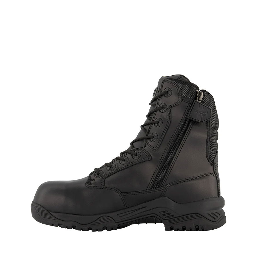 Magnum  Strike Force 8.0 Leather Composite Toe Composite Plate Side Zip Waterproof
