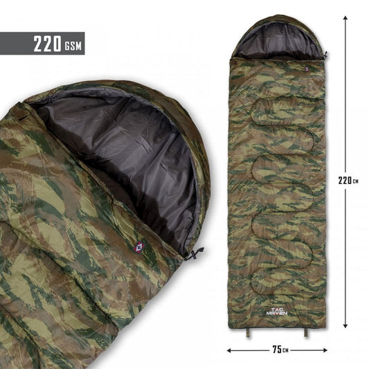 Pentagon Tactical Sentinel Sleeping Bag 220gr/m² Camo