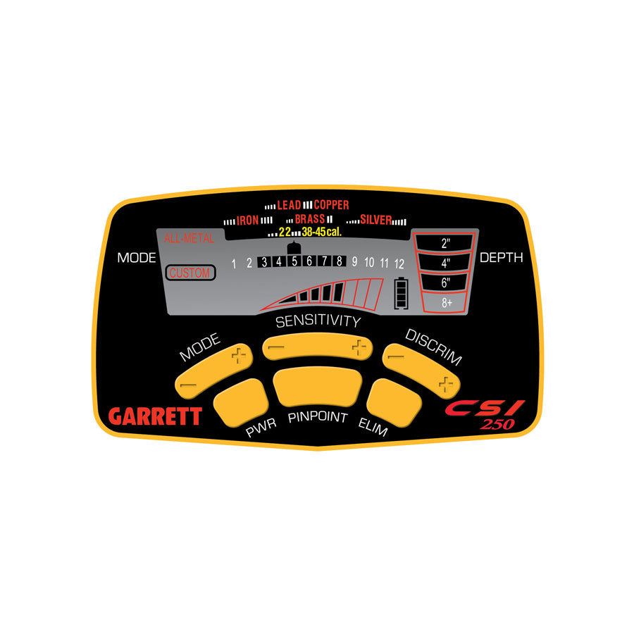 Garrett CSI 250 Ground Search Metal Detector