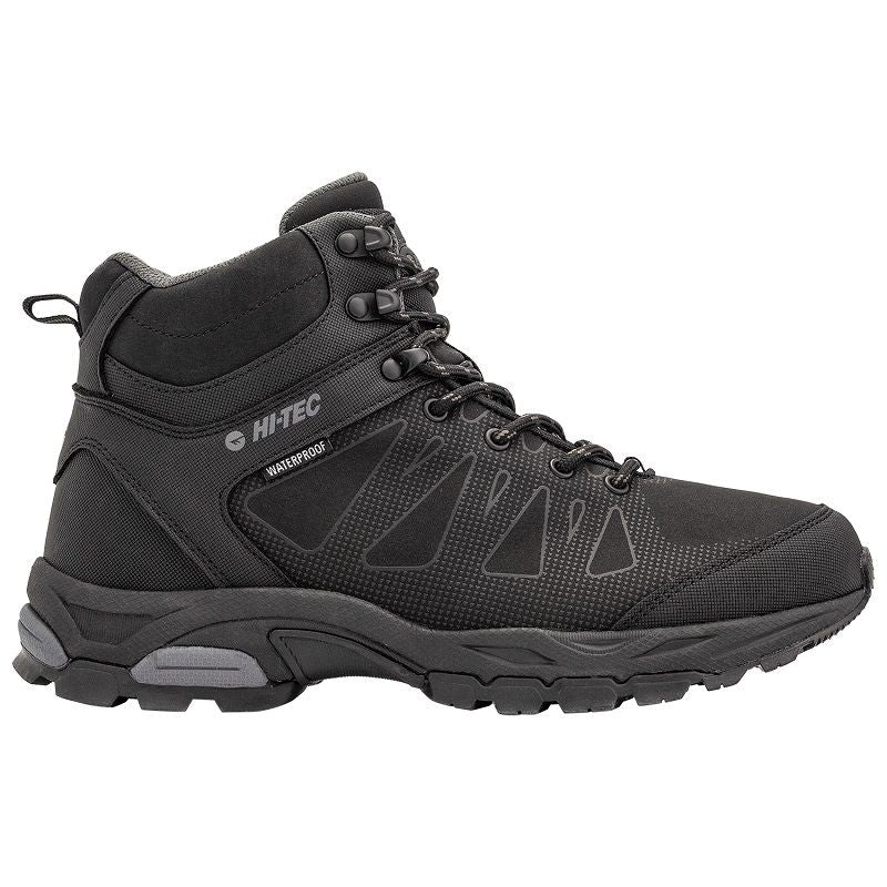 Hi-Tech Raven Mid WP Men's Boots Black/Charcoal – Tactical Distributors ...