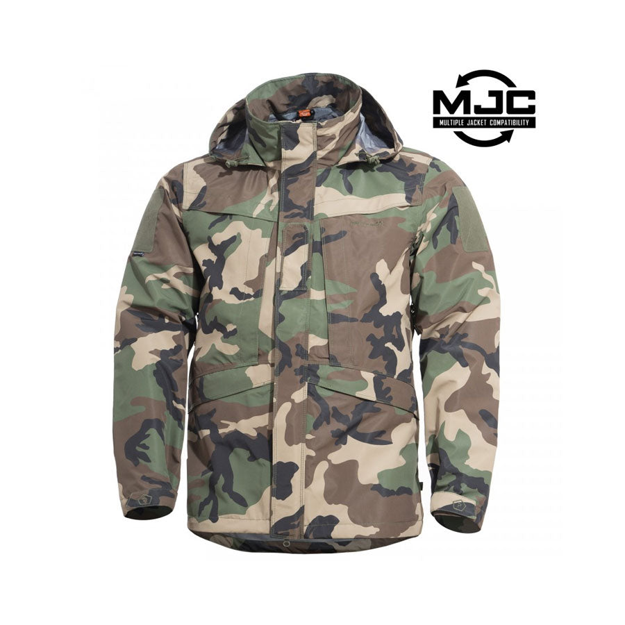 Pentagon Tactical Hurricane Shell Jacket Camo