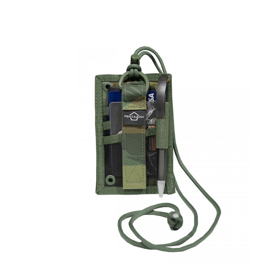 Pentagon Tactical ID Card Holder Camo