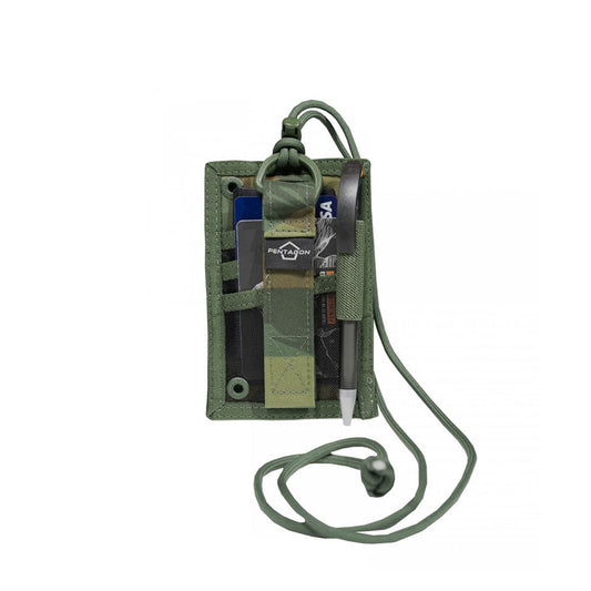 Pentagon Tactical ID Card Holder Camo