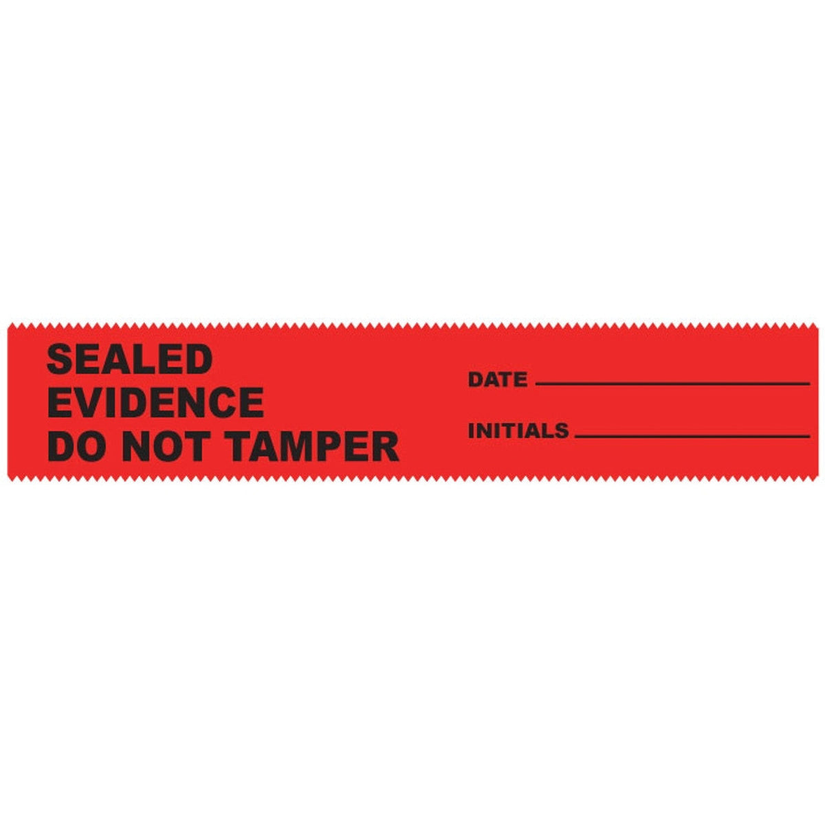 Arrowhead SealGuard Sealed Evidence Labels Red 100pk | Tactical AU Tactical Gear