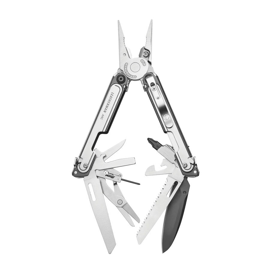 Leatherman Arc Multi-Tool Silver + Nylon Sheath | Tactical Gear AU Tactical Gear
