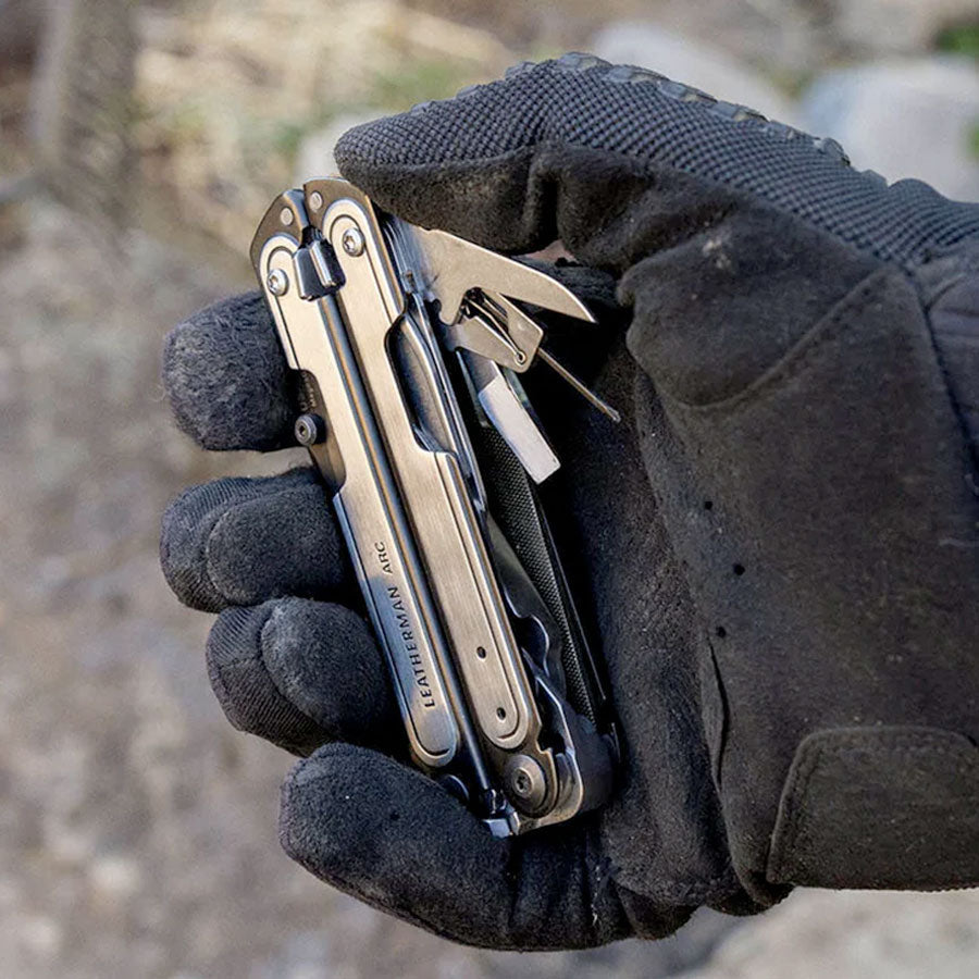 Leatherman Arc Multi-Tool Silver + Nylon Sheath | Tactical Gear AU Tactical Gear
