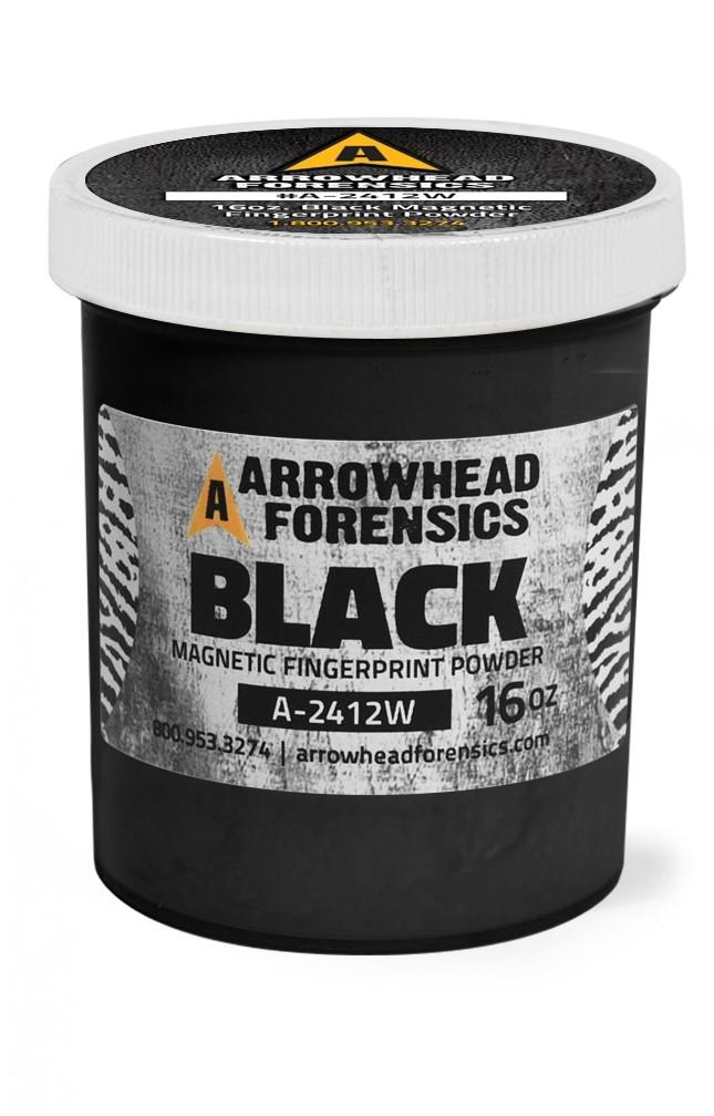 Arrowhead Forensics Black Magnetic Latent Fingerprint Powder - 16 oz Tactical Distributors Ltd New Zealand