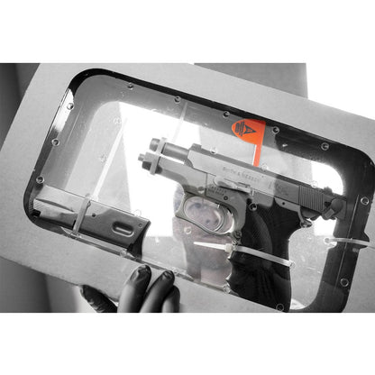 Arrowhead Forensics ClearView Weapons/Handgun Storage Kit 9" x 14.5" x 2.5" Crime Scene Investigation Arrowhead Forensics Tactical Gear Supplier Tactical Distributors Australia