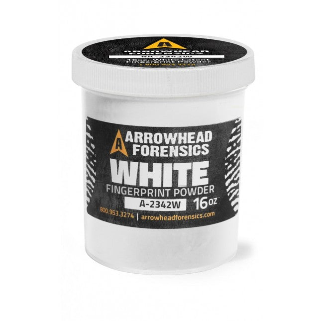 Arrowhead Forensics Fingerprint Powder Standard White Latent Tactical Distributors Ltd New Zealand