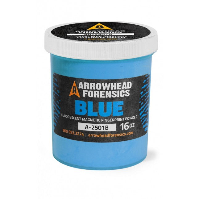 Arrowhead Forensics Fluorescent Magnetic Latent Fingerprint Powder Blue Fluorescent Tactical Distributors Ltd New Zealand