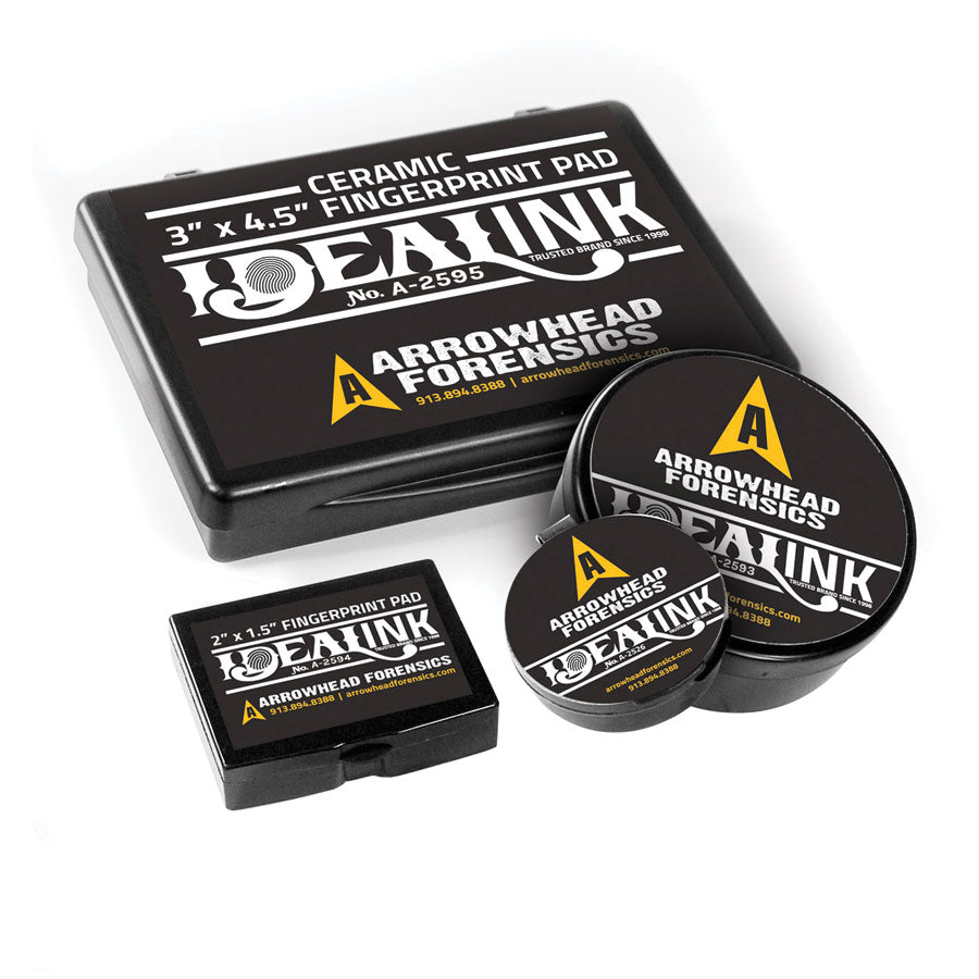 Arrowhead Forensics IdealInk Fingerprint Ink Pads Tactical Distributors Ltd New Zealand