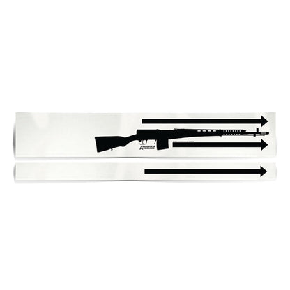 Arrowhead Forensics Printed Tie Down Large Weapons Boxes - Rifle Box - 51.5 x 9 x 3.5 inches - 25/pk Crime Scene Investigation Arrowhead Forensics Tactical Gear Supplier Tactical Distributors Australia