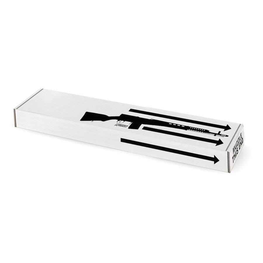 Arrowhead Forensics Printed Tie Down Large Weapons Boxes - Rifle Box - 51.5 x 9 x 3.5 inches - 25/pk Crime Scene Investigation Arrowhead Forensics Tactical Gear Supplier Tactical Distributors Australia