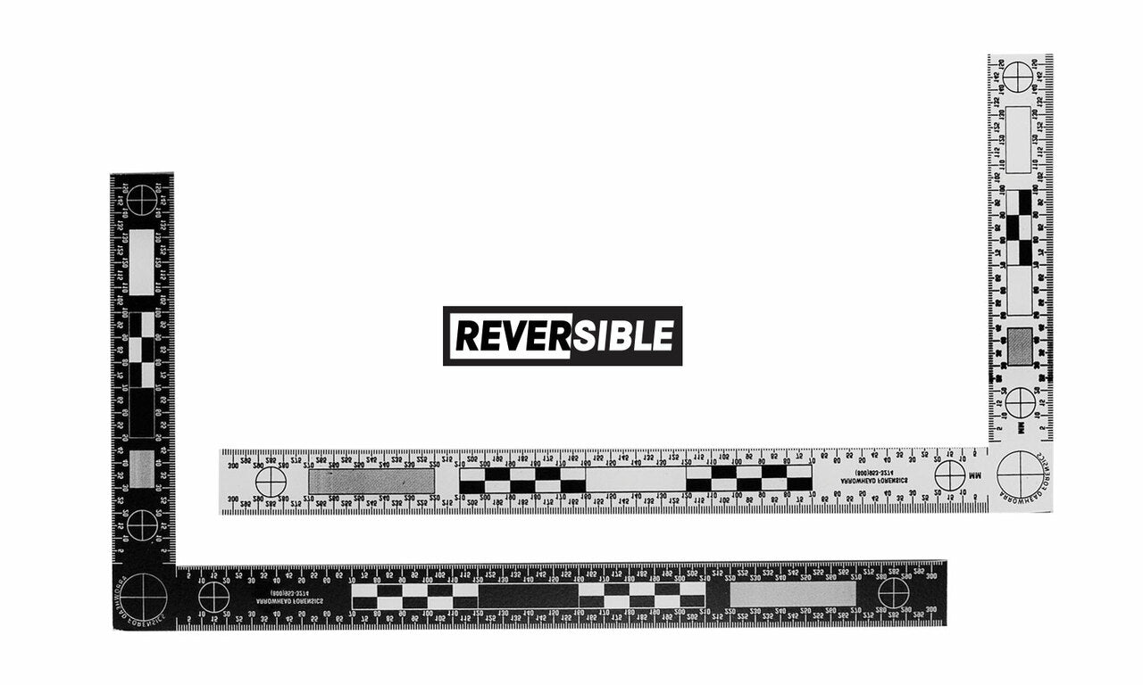 Arrowhead Forensics Reversible L Reference Scales Reversible L Scale - 150 mm x 300 mm Tactical Distributors Ltd New Zealand