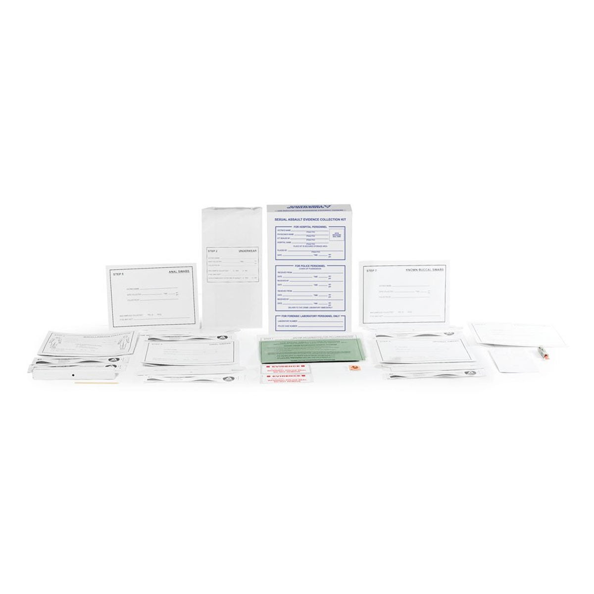 Arrowhead Forensics Sexual Assault Victim Evidence Collection Kit