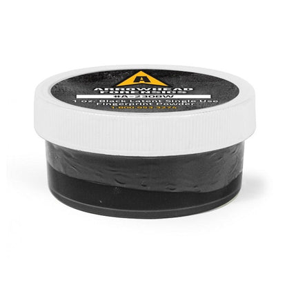 Arrowhead Forensics Single Use Fingerprint Powders Crime Scene Investigation Arrowhead Forensics Black 1 oz Tactical Gear Supplier Tactical Distributors Australia