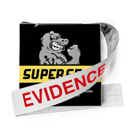 Arrowhead SuperSeal Red Evidence Tape 1.5in 100ft | Tactical Gear AU Tactical Gear