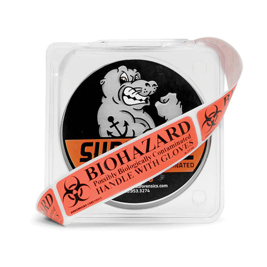 Arrowhead SureSeal Biohazard Warning Labels 100/roll | Tactical AU Tactical Gear
