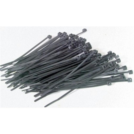 BDG Cable Ties – Black (100/Pack) 200mm × 2.5mm Tactical Distributors Ltd New Zealand