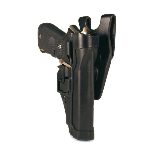 Blackhawk SERPA Level 2 Tactical Duty Holster Matte Black Glock 17 Tactical Distributors Ltd New Zealand