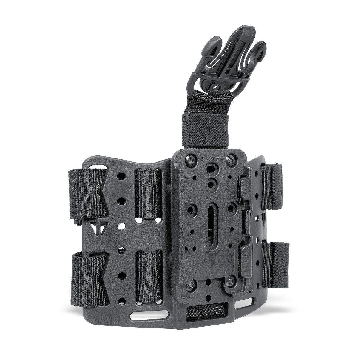 Blade-Tech TMMS Tactical Modular Mount System Large Outer (Receiver Plate) on Thigh-Rig Tactical Distributors Ltd New Zealand