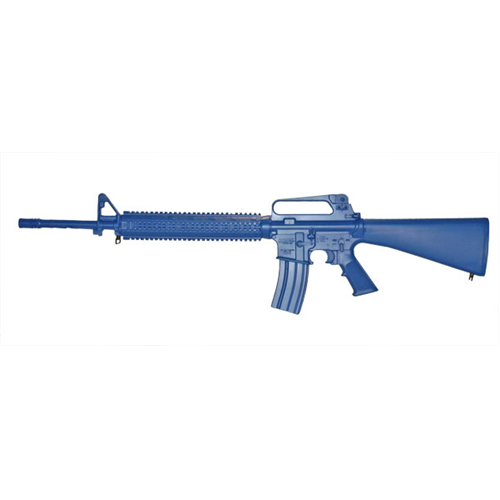 Blue Training Guns - AR15 A2 w/ Forward Rail Weapon Simulator Color: Blue Weighted: Yes Tactical Distributors Ltd New Zealand