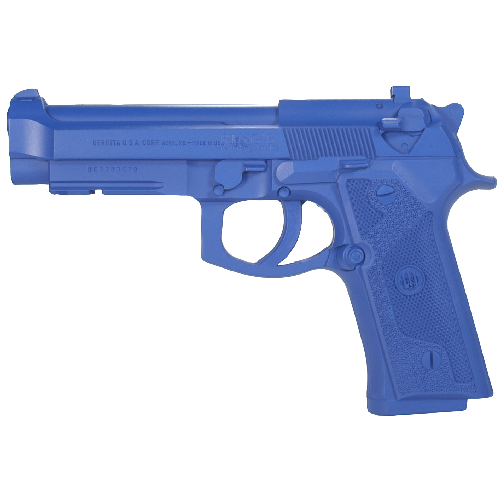 Blue Training Guns - Beretta 92 Vertec Color: Blue Weighted: Yes Tactical Distributors Ltd New Zealand