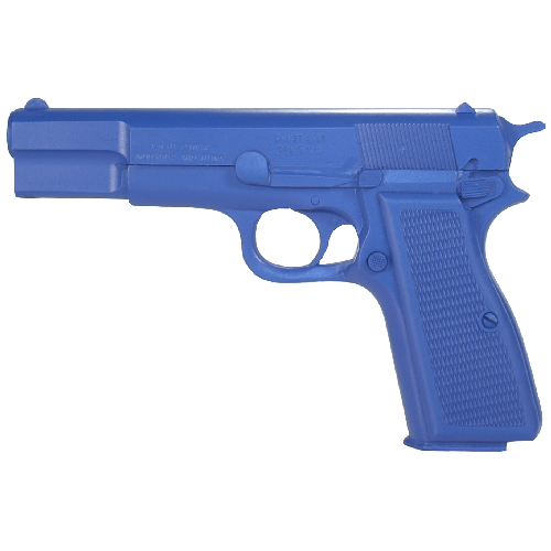 Blue Training Guns - Browning Hi Power Pistol Color: Black Weighted: No Tactical Distributors Ltd New Zealand