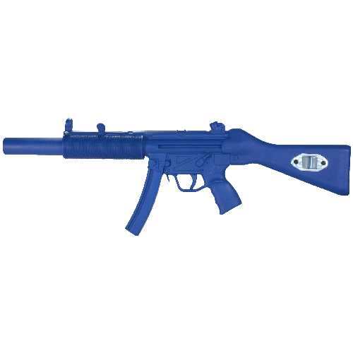 Blue Training Guns - Heckler & Koch MP5SD Color: Blue Weighted: No Tactical Distributors Ltd New Zealand
