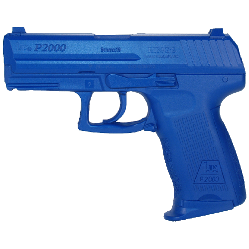Blue Training Guns - Heckler & Koch P2000 US Version Color: Blue Weighted: Yes Tactical Distributors Ltd New Zealand