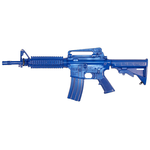 Blue Training Guns - M4 Commando Closed Stock Forward Rail Color: Black Weighted: No Tactical Distributors Ltd New Zealand